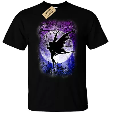 Buy Men's Moon Fairy T-Shirt | S To Plus Size | Woodland Night Gothic • 12.95£