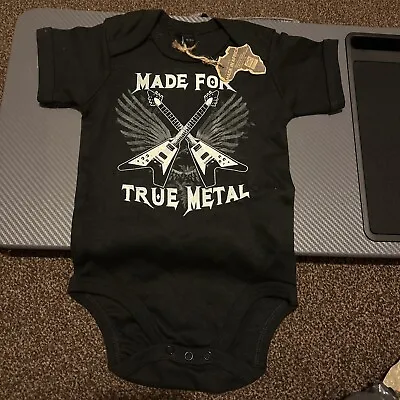 Buy True Metal Baby Gro 12-18 Months Brand New • 2.50£