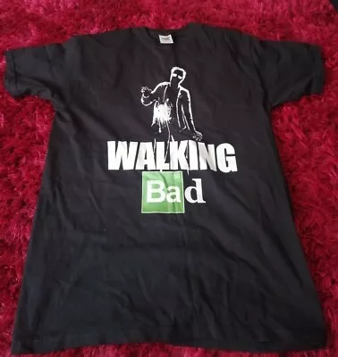 Buy The Walking Dead-Breaking Bad Novelty T-shirt Medium • 8.50£
