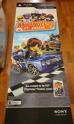 Buy Mod Nation Racers Playstation 3 Cloth Poster Store Display • 66.30£
