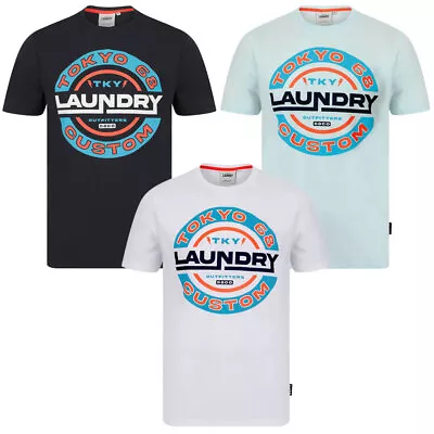 Buy Tokyo Laundry Men's T-Shirt Vintage Retro Graphic Print Cotton Jersey Tee Top • 12.99£
