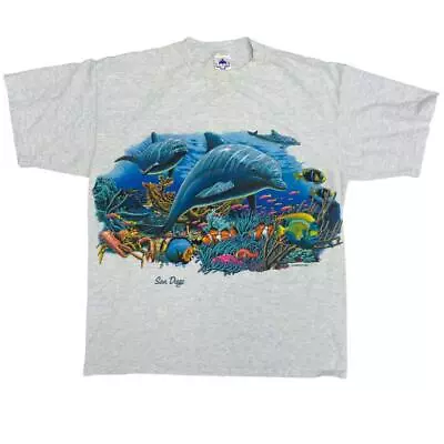 Buy Vintage  All Over Print Graphic T-shirt - XL • 12.50£