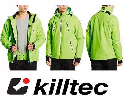 Buy Killtec VERSATILE COAT Jacket Zip-Off Hood Neon 24588-00 Winter / Sports • 76.10£