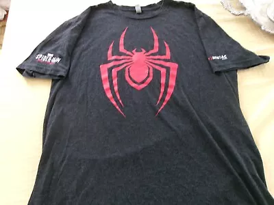 Buy Marvel Studios SPIDER-MAN MILES MORALES Insomniac DEVELOPMENT TEAM L T-Shirt • 19.73£