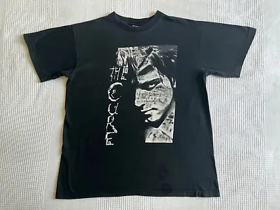 Buy Vintage THE CURE T-Shirt Small-Medium Black Robert Smith 42  Cotton Goth Rock • 87.84£