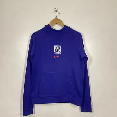 Buy Nike Chelsea FC Hoodie Boys XL Blue Pullover Sweatshirt Football Kids Youth 1905 • 15.99£