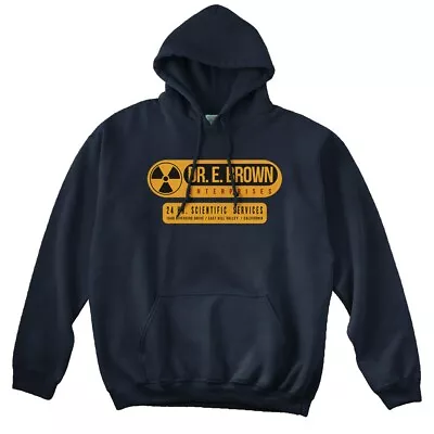 Buy BACK TO THE FUTURE Inspired DOC BROWN, Hoodie • 34£