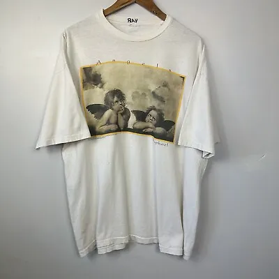 Buy Vintage 1992 Raphael Art T-Shirt, Single Stitch, Fits Size Mens XL • 79.95£