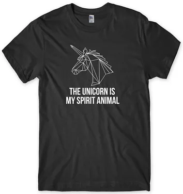 Buy The Unicorn Is My Spirit Animal Mens Funny Unisex T-Shirt • 11.99£
