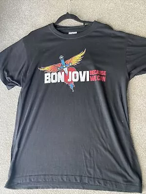 Buy Bon Jovi Tour T-shirt Size Medium  • 14.99£