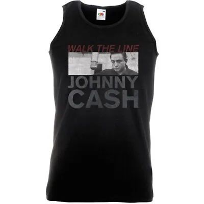 Buy Johnny Cash Studio Shot Vest Mens T-Shirts Various Styles Official Merchandise X • 13.95£