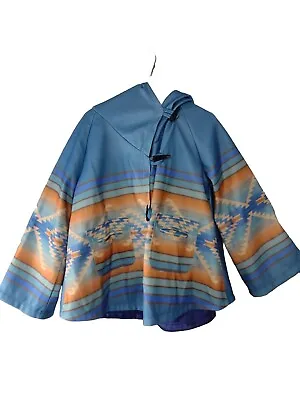 Buy Yellowstone  Beth Dutton Season 3 Kelly Reilly Poncho Hooded XL Jacket Coat • 37.80£