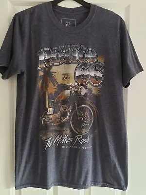 Buy Route 66 Feel The Freedom Tee T Shirt Usa Road Trip Mens Unisex L • 3.79£