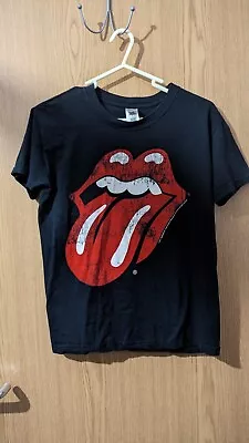 Buy Mens Clothes T-shirt Gildan The Rolling Stones Tongue Design Size S 100% Cotton • 2.99£