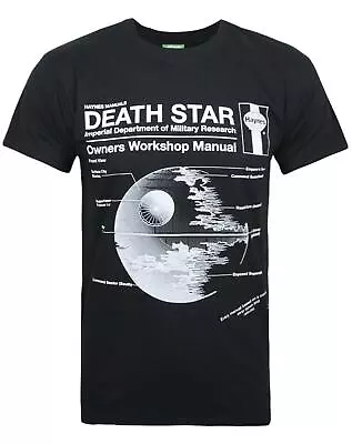 Buy Haynes Manual Star Wars Death Star Men's T-Shirt • 14.99£