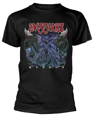 Buy Massacre 'The Mythos' (Black) T-Shirt - NEW & OFFICIAL! • 16.29£