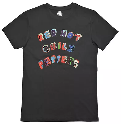 Buy Red Hot Chili Peppers T Shirt Colourful Letters Official RHCP New • 15.35£