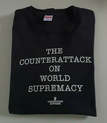 Buy SS18 Supreme X Undercover X Public Enemy Counterattack Black L/S Tee Size XL • 105£