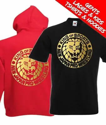 Buy New Japan Pro Wrestling T Shirt / Hoodie NJPW • 29£