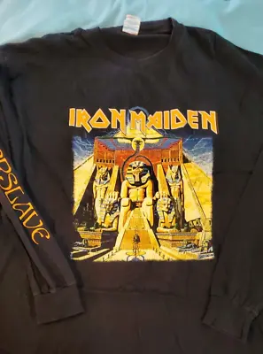 Buy Iron Maiden -  Powerslave  X Large Long Sleeve Shirt  Rare!!!   Look!!! • 66.14£