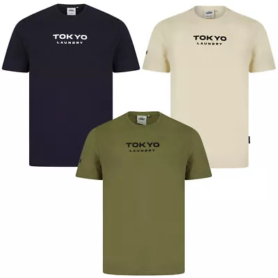 Buy Tokyo Laundry Men's T-Shirt Graphic Print Plain Sportswear Cotton Jersey Tee Top • 12.99£