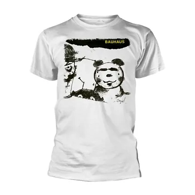 Buy MASK  [ WHITE ]  By BAUHAUS  T-Shirt   Various Sizes OFFICIAL MERCH • 17.51£
