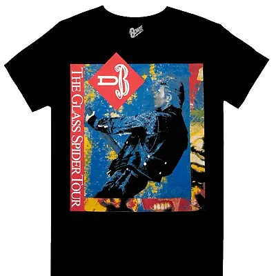 Buy David Bowie - The Glass Spider Tour 1987 Colourised Official Licensed T-Shirt • 17.99£