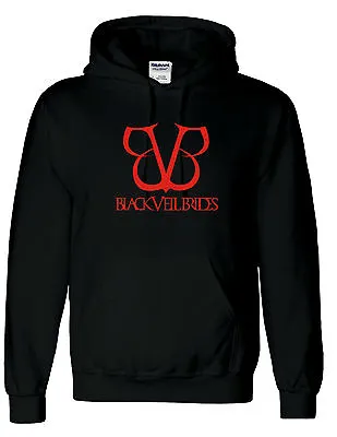 Buy Inspired BLACK VEIL BRIDES Rock Band LOGO Unisex Hoodies Hooded Top • 16.98£