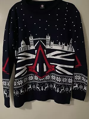 Buy Numbskull Assassins Creed 2017 Ugly Christmas Sweater Size L - RARE EUC • 22.13£