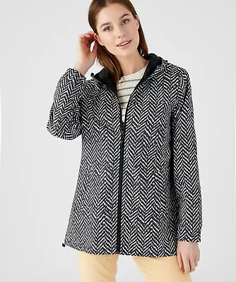 Buy Lightweight Coat Damart Women Large Items Attached Hood Long Sleeves • 49.99£