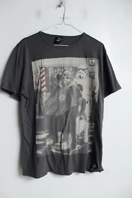 Buy S-ponder Mens Chewbacca Print Tshirt - Grey - Size L Large (e56) • 4.99£