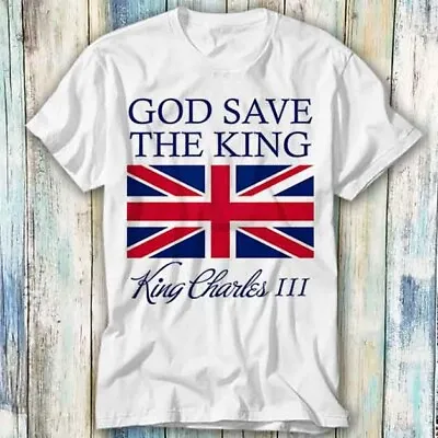 Buy King Charles III Coronation His Majesty T Shirt Meme Gift Top Tee Unisex 1370 • 6.35£