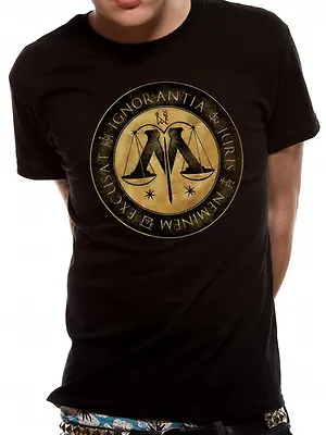 Buy Harry Potter Ministry Of Magic Crest Unisex Official Licensed T-Shirt Rowling  • 11.99£