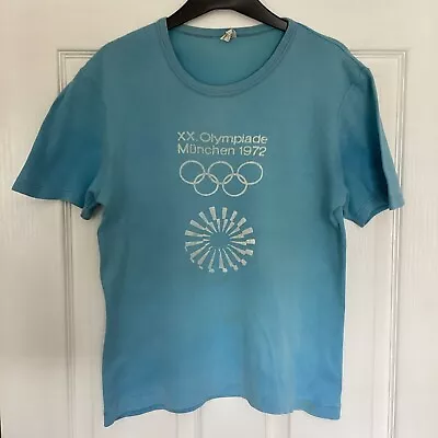 Buy Vintage Rare 1970's Munich Olympics 1972 T Shirt Munchen  • 39.90£