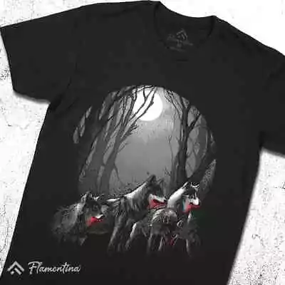 Buy Wolf Haven T-Shirt Horror Pack Howling Death Moon Soul Ghost Forest Night E114 • 11.99£