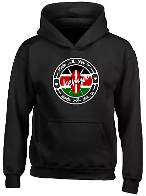 Buy Made With Love In Kenya Country Childrens Kids Hooded Top Hoodie Boys Girls Gift • 13.99£