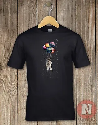 Buy Astronaut Balloons T-shirt Space NASA Big Bang Theory Printed Tee • 13.99£