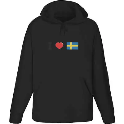 Buy 'I Love Sweden' Adult Hoodie / Hooded Sweater (HO032872) • 24.99£