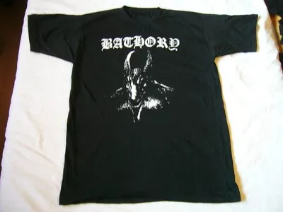 Buy BATHORY – Rare Old Bathory T-Shirt! Metal • 28.26£