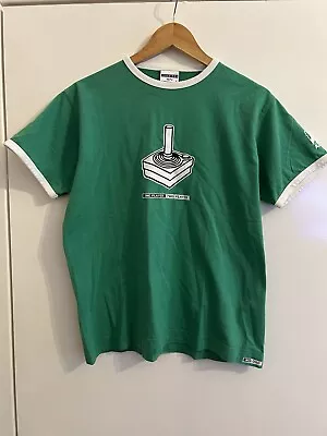 Buy Atari Shirt Men’s Large Green Graphic Logo Tee Retro 80’s Classic • 4.99£