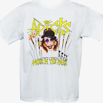 Buy The Adicts Punk Rock Short Sleeve White Unisex T-shirt S-3XL • 14.99£