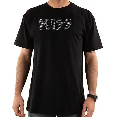 Buy Kiss Logo Diamante Official Merch T-shirt M/L/XL - New • 23.74£