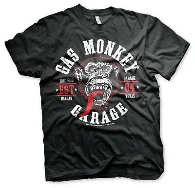Buy Official Merch Gas Monkey Garage (GMG) Round Logo T-Shirt Round Print Unisex Tee • 18.99£