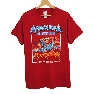 Buy Airbourne Breakin’ Outta Hell Bombshell European Tour 2017 T-Shirt - Size S • 19.99£