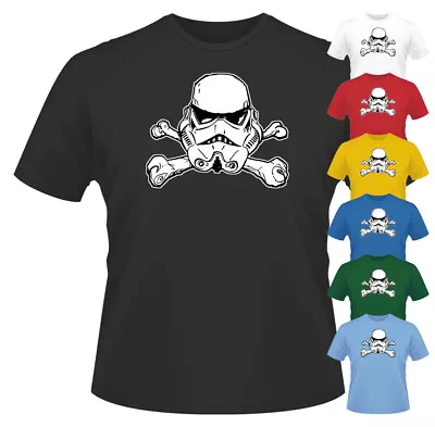 Buy Adult/Unisex T Shirt, Storm Trooper Cross Bones, Funny, Ideal Gift Or Present. • 9.99£