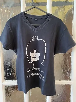 Buy Siouxsie And The Banshees Vintage T-shirt TOUR 1982 Black Reissued 2000’s Medium • 80£