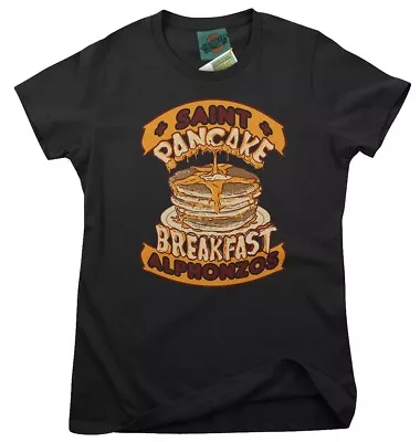 Buy FRANK ZAPPA Inspired SAINT ALFONZOS PANCAKE BREAKFAST, Women's T-Shirt • 18£