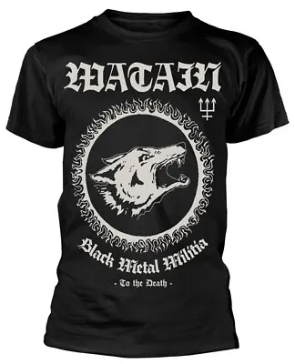 Buy Watain Black Metal Militia Black T-Shirt OFFICIAL • 16.29£