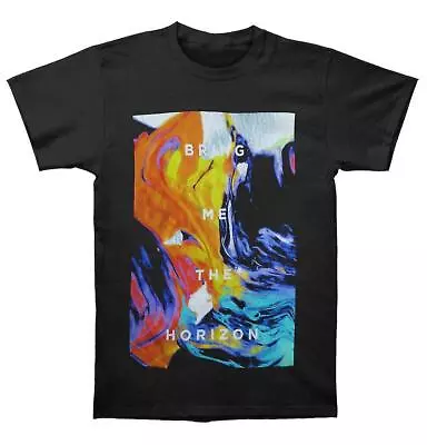 Buy Officially Licensed Bring Me The Horizon Painted Mens Black T Shirt Classic Tee • 14.95£