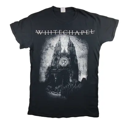 Buy Gildan Heavy Cotton Whitechapel T Shirt Size S Black Mens Band Rock Graphic Tee • 17.99£